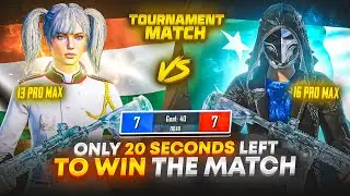Tournament Round 3rd match😾Last 20 sec 1HP 1 kill needed @4DSultanYT @BTRRangeryt