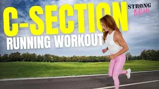 Post C-Section Exercise Running For Beginners Workout | SAFE RUNNING AFTER C SECTION