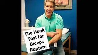 The HOOK TEST for a biceps rupture. #shorts
