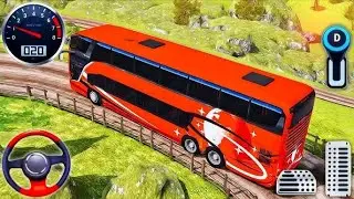 Real Indian Coach Bus Driver 3D - Uphill Sleeper Bus Driving Simulator : Android Gameplay