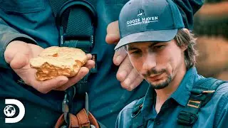 Parker consegue ver incrível pepita de ouro | Febre do Ouro: O Desafio de Parker | Discovery Brasil