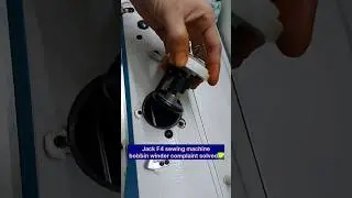Jack F4 machine bobbin winder repair💯✅️🔥|Bhramaraambika_designs|SUBSCRIBE| #viral #trending #repair