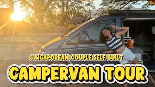 Экскурсия на фургоне | Самодельный кемпер для пары из Сингапура | Mercedes Vito W639 | Передвижно...