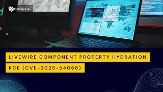 CVE-2025-54068 Livewire Component Property Hydration RCE | Laravel Livewire Exploit Walkthrough #CVE