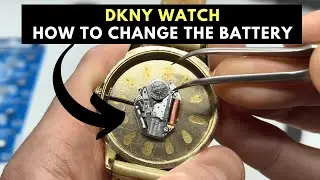 Batteriewechsel bei DKNY-Uhren