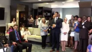 Lyman Johnson Hall  unveiled at UK