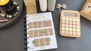 TRAVEL SAVING CHALLENGES BOOK |12 Boxes - Save 2k challenge | LONG TERM SAVINGS BINDER CASH STUFFING