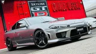 DEFEND GRAPHICS！！SILVIA SpecR Full Aero & ADVAN RACING Wheels