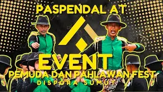 PASPENDAL AT EVENT PEMUDA DAN PAHLAWAN FEST DISPORA SUMUT #paskibra #dispora