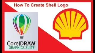 How To Create Shell Logo In CorelDraw - cara membuat logo Shell