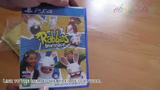 Rabbids Invasion The Interactive TV Show PS4 MINT 1st Class Fast & Free PP