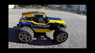 Wltoys 12402a - замедленное испытание на масляный шок