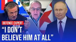 Defence expert rubbishes idea that 'Britain are at war with Russia' | LBC