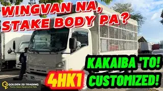 4HK1 CUSTOMIZED WINGVAN STAKE BODY!