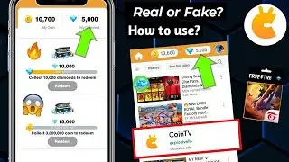 CoinTv app Real or Fake Cointv app how to Use   Cointv Free Fire