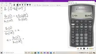 Example 3.6. How long for a lump sum to double (calculation and the rule of 72)?
