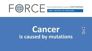 Cancer is caused by mutations