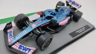 Racing Cars The Ultimate Collection č. 22 - Alpine A522 (2022) - Esteban Ocon - v 1:43 od Centauria 