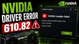 How to Install NVIDIA GeForce Hotfix Display Driver 610.82 (Clean Install) | Windows 11/10 Fix
