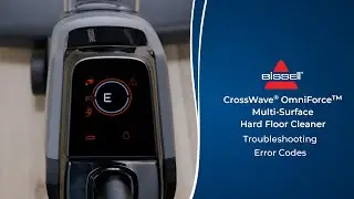 Troubleshooting Error Codes | CrossWave&reg; OmniForce&trade; All-in-One Multi-Surface Cleaner
