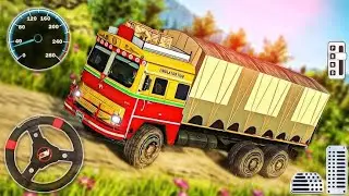 Offroad Indian Truck Driving Simulator - Cargo Tractor Trailer Mountain Driver - Android  Gameplay