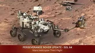 Ingenuity Mars Helicopter Third Flight