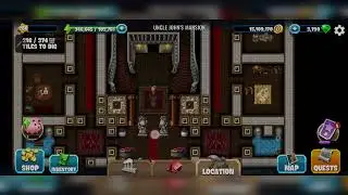 Uncle John's Mansion|Center of the Earth Remastered|Diggy's Adventure