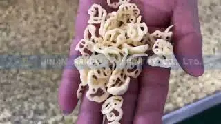 Jinan Arrow Fried wheaten car shape snacks wheat flour chips process line