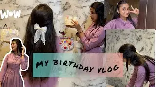 My *17* birthday vlog | boring day 😩ever but big surprise from papa❤️💁🏻&zwj;♀️ #birthday #2025 #vlog