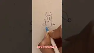 Easy Monster Drawing for kids #monster #drawing #shorts #trending #viral #doodle