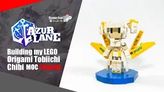 LEGO Azur Lane x Date A Live V Origami Tobiichi Chibi MOC Tutorial | Somchai Ud