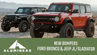 NEW Aluminess Bumpers for Broncos and Jeeps