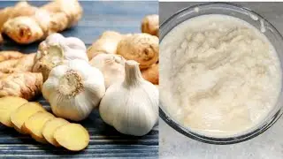 How To Make Ginger Garlic Paste || Homemade Garlic Paste