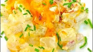Loaded Cheesy Potatoes ~ Easter Dinner ~ Side Dish
