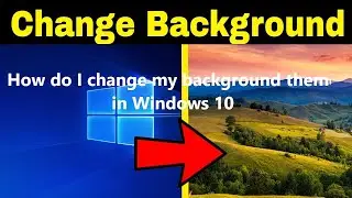 How do I change my background theme in Windows 10 @own-logic #windows10 #windows11