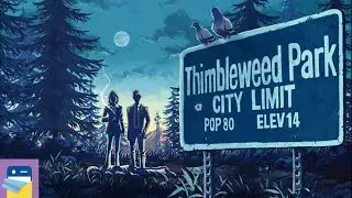 Thimbleweed Park: iOS iPhone Gameplay Walkthrough Part 1 (by Ron Gilbert)