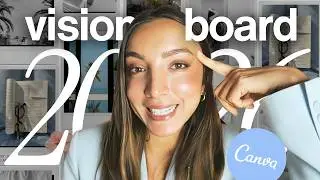 Comment cr&eacute;er un VISION BOARD qui FONCTIONNE en 2026 sur Canva (Tutoriel)