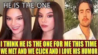 WE ARE TOGETHER AS YOU CAN SEE I'M IN RELATIONSHIP CATRIONA GRAY AND DOUGLAS CHARLES IS NOW OFFICIAL
