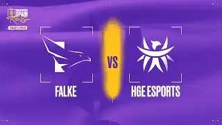 FALKE VS HGE ESPORTS - MAPA 2 - GRUPO B - JORNADA 2 - CHALLENGERS SPAIN - RISING MEDIA MARKT SPLIT 3