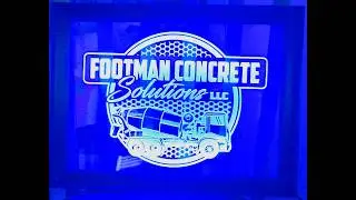 From CAD to Custom: Building a Backlit LED Sign for Footman Concrete