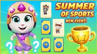 Talking Tom Gold Run Lucky Cards Gameplay Android ios 