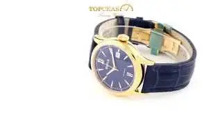 Ceas Doxa Vintage Gold Blue (624.90.202.03) - full HD