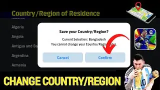 How To Change Account Country/Region in eFootball 2025 🎮