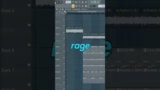 HOW TO MAKE RAGE BEATS ON FL STUDIO! #flstudio #flstudiotutorial #musicproduction