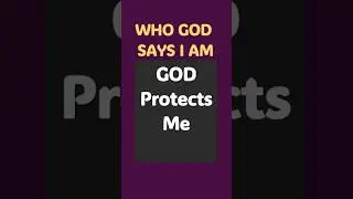 GOD PROTECTS ME #wordofgod #Jesus #God #spirituality #power #strength #defender #help #safety #love