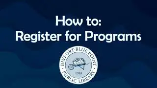 How to Register for Events