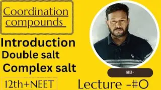 Complex compounds#coordinationcompound#additioncompound#ncert#neet#doublesalt#complexsalt#potashalum