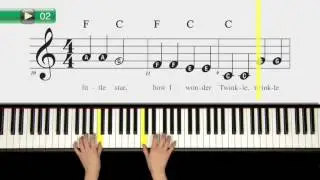 Ex002~AC Electronic Keyboard Lessons for Young Beginners Book 2 ~ Progressive ~ Auto Chords