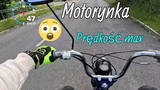 Prędkość max. z górki 😆 #Motorynka #romet