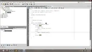Creating a new Class and Instance of Class